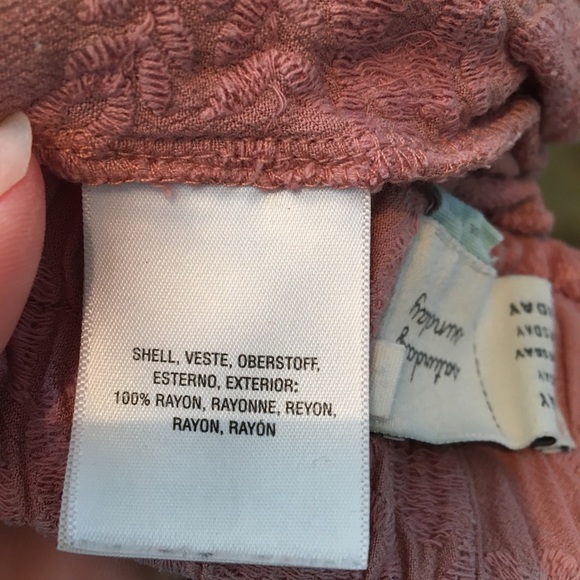 Anthropologie Saturday Sunday Pink Pants - Picture 6 of 6